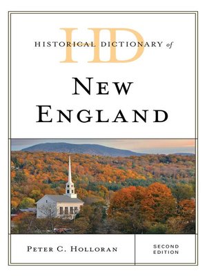 cover image of Historical Dictionary of New England